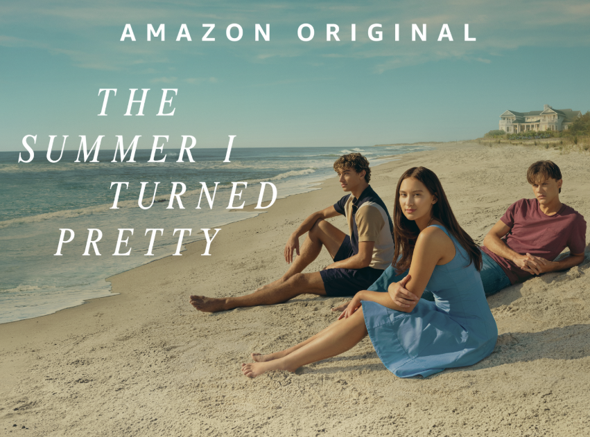 Above is the cover photo for The Summer I Turned Pretty
