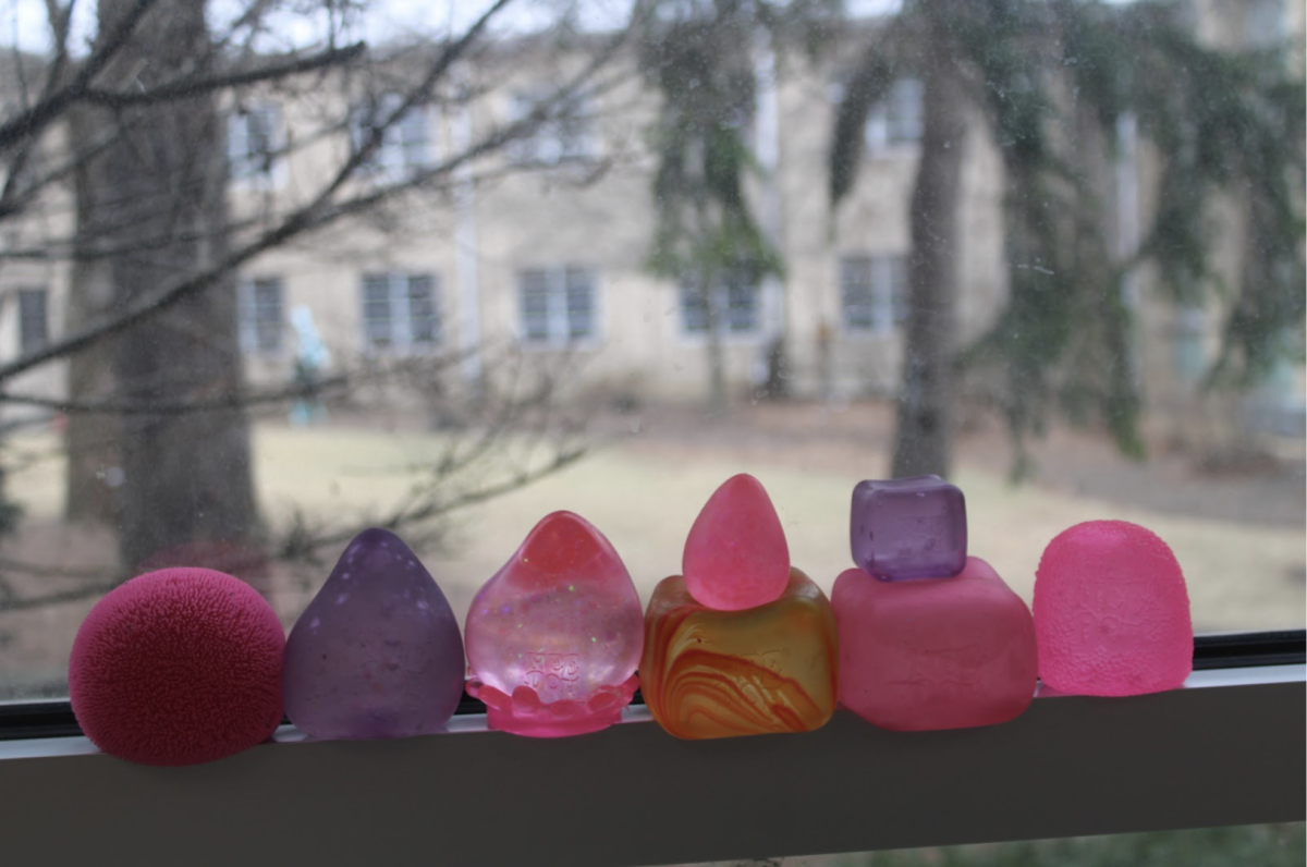A large variety of Needohs with different shapes, sizes and colors. Photo illustration by Gwen Quintanar. 
