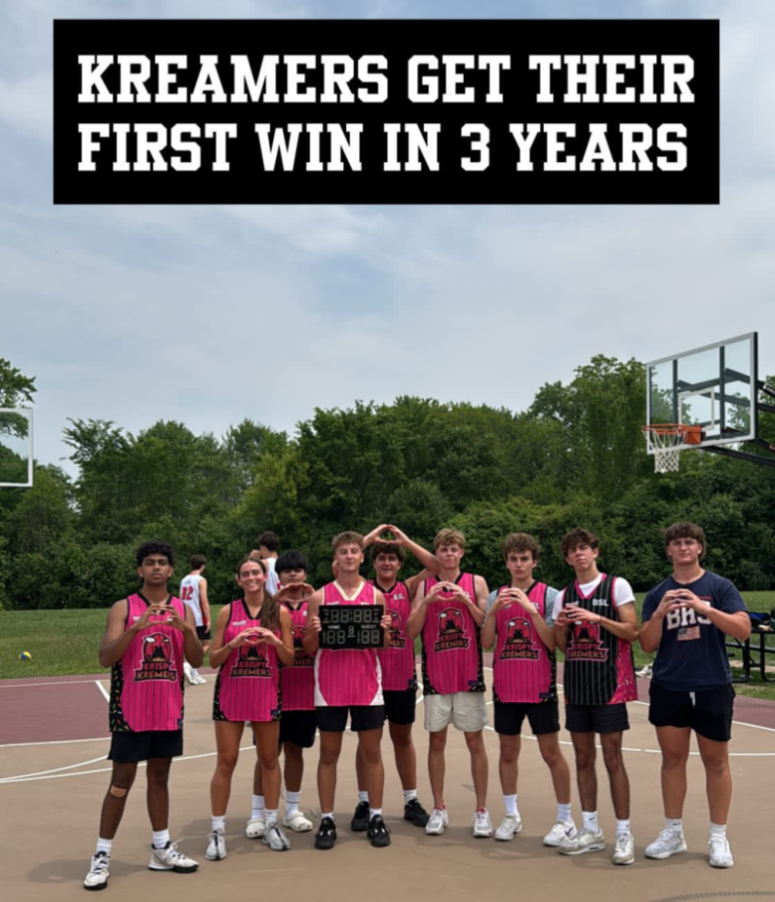After losing the battle of the defeated the Krispy Kreamers get their first win